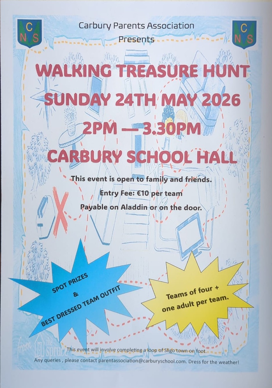 Walking Treasure Hunt 